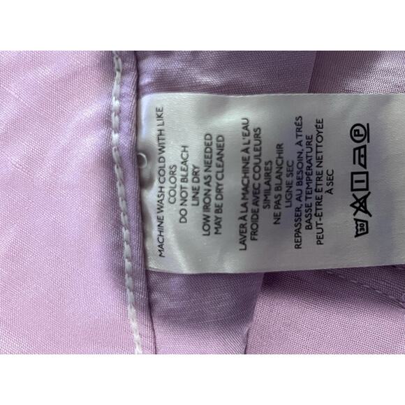 MWT Anthropologie Maeve The Colette Crop Wide Leg Pants Size 20W Lilac Purple - Picture 10 of 11